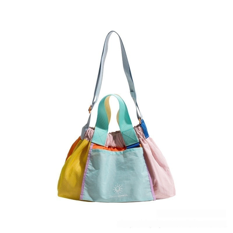 Color Matching Dumpling Bag Special-interest Design Foldable