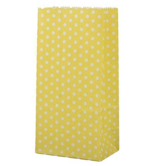 Mini Paper Bag Stand Up Colorful Polka Dot Bags
