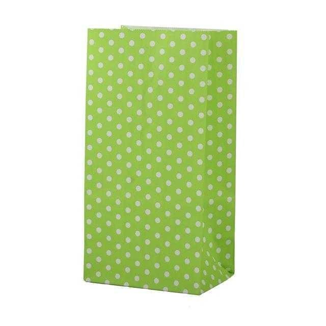 Mini Paper Bag Stand Up Colorful Polka Dot Bags