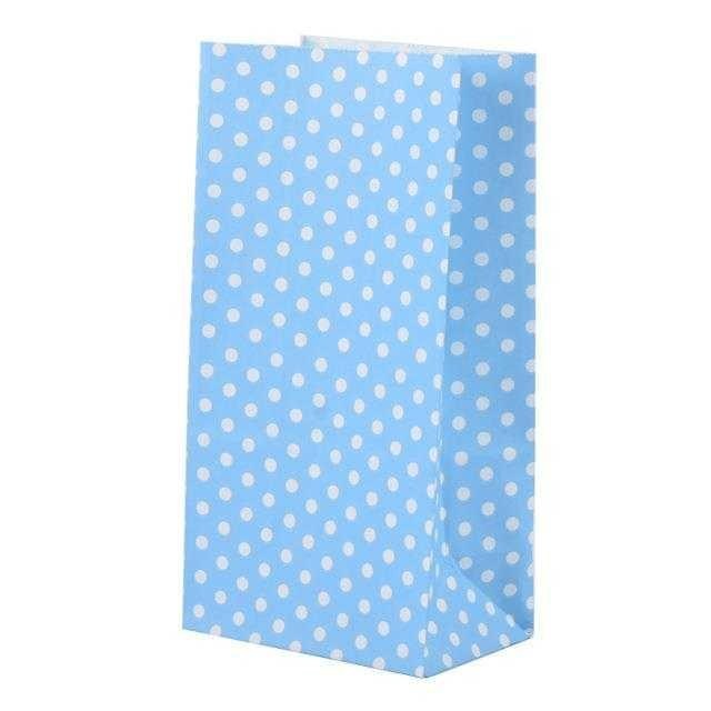 Mini Paper Bag Stand Up Colorful Polka Dot Bags