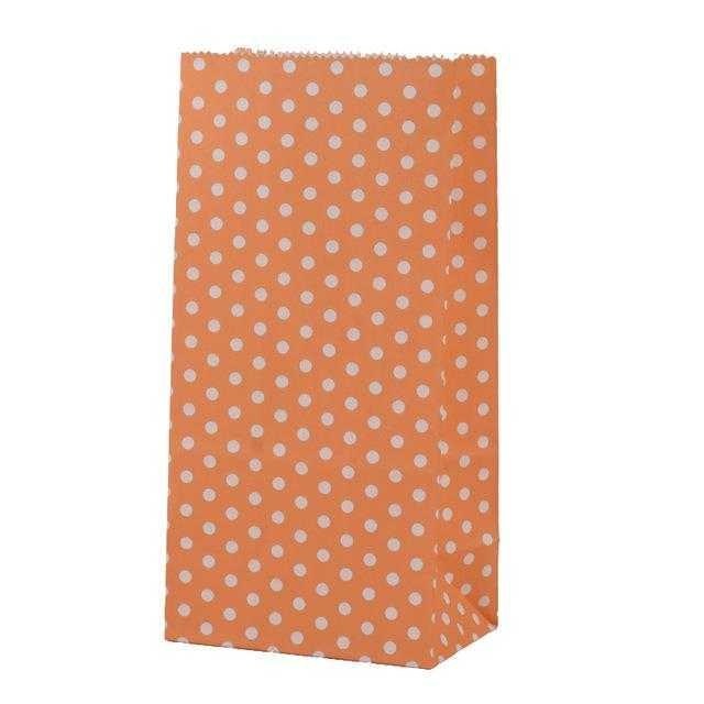 Mini Paper Bag Stand Up Colorful Polka Dot Bags