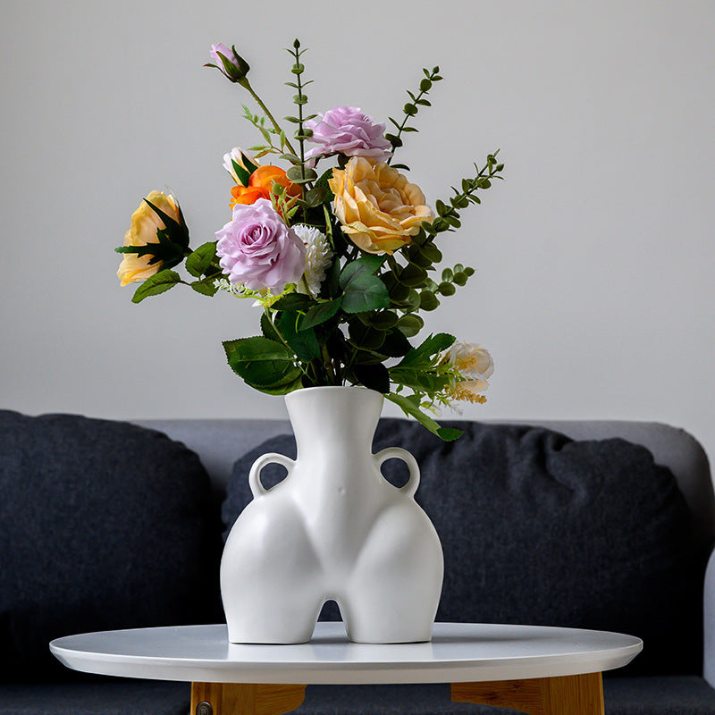 Dehua Ceramic Vase Home Decoration Decoration Hotel Crafts