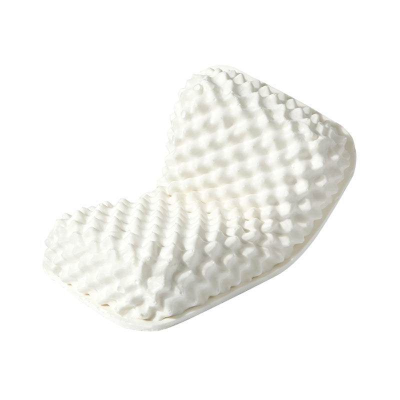 Ladies Beauty Sleeping Pillow Massage Particle Latex Pillow