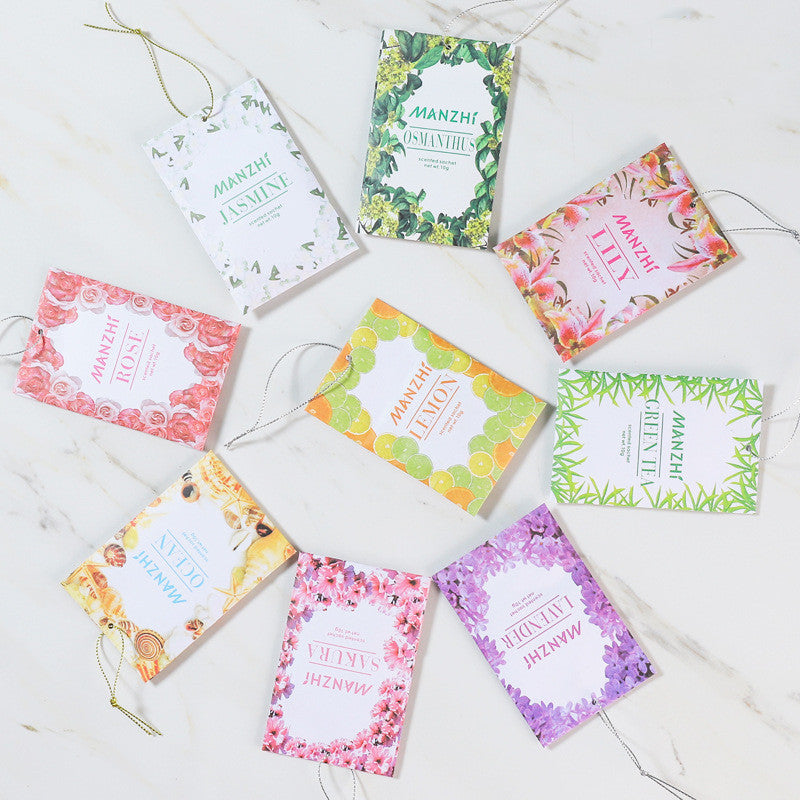 Scented Sachets, Scented Bags, Wardrobe, Long-Lasting Aroma, Odor-Proof, Insect-Proof And Mildew-Proof, Natural Paper Bags, Drawers In The Bedroom