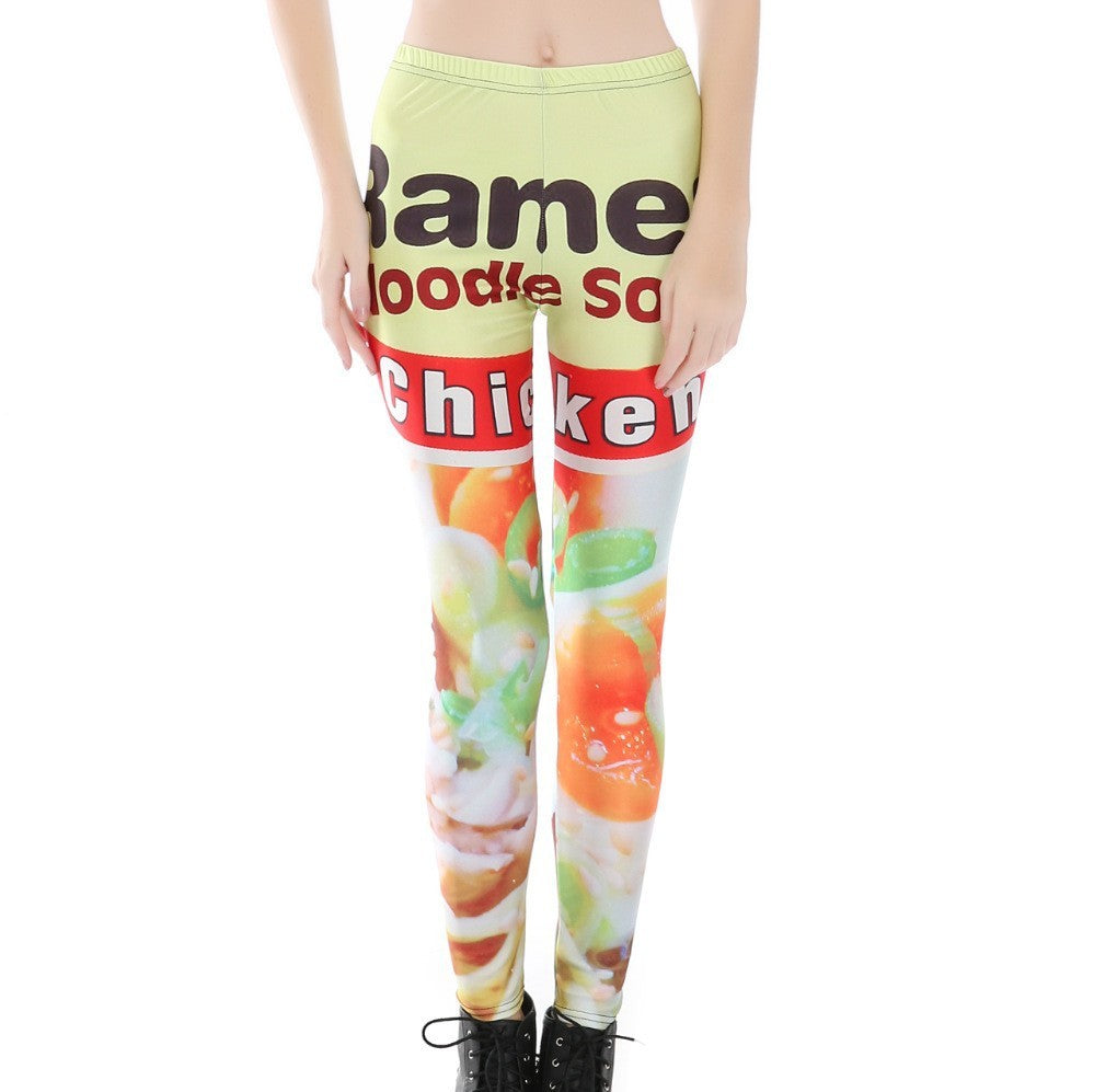 Women's Sports Workout Elastic Hip Lift Leggings