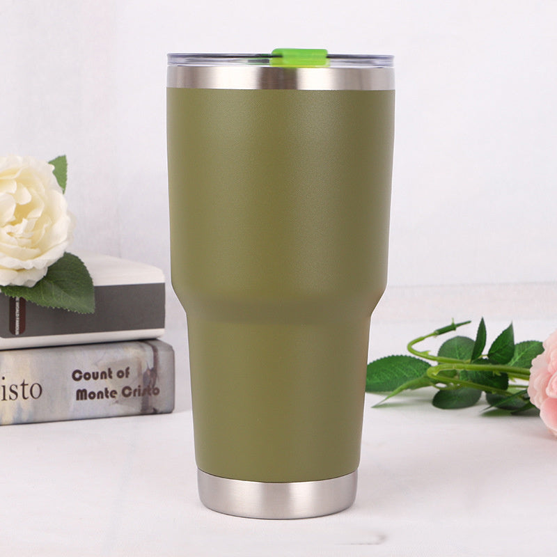 Car stainless steel vacuum flask