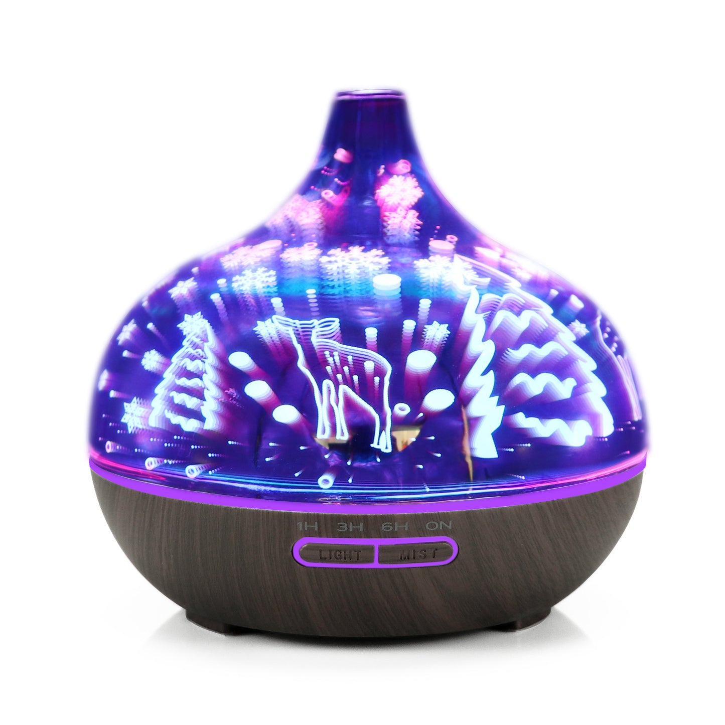 Ultrasonic Atomization 3D Glass Aroma Diffuser