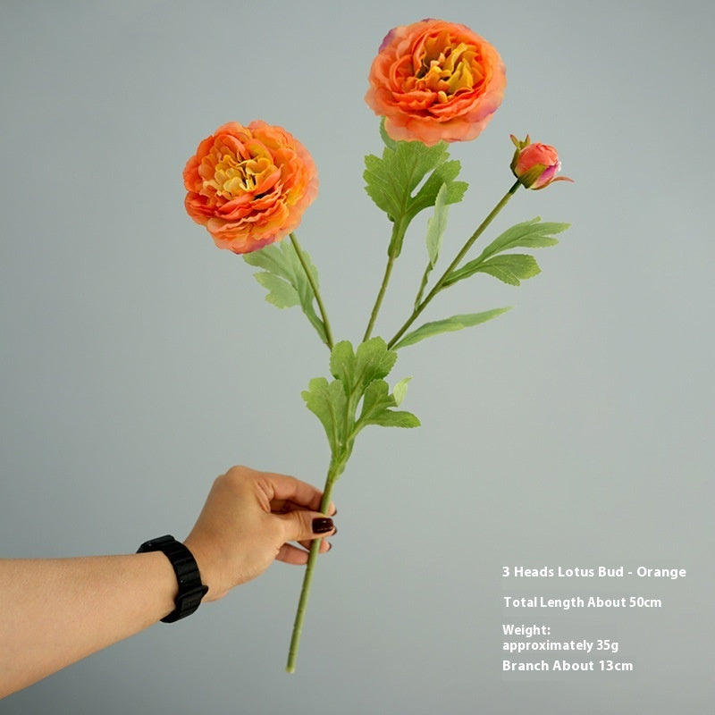 Artificial Flower Dew Lotus Decoration Home Decoration