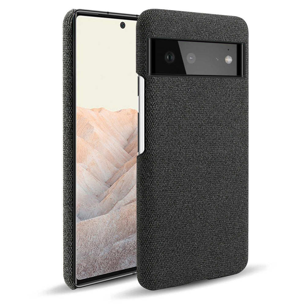 Mobile Phone Protective Leather Cover Cloth Pattern Mobile Phone