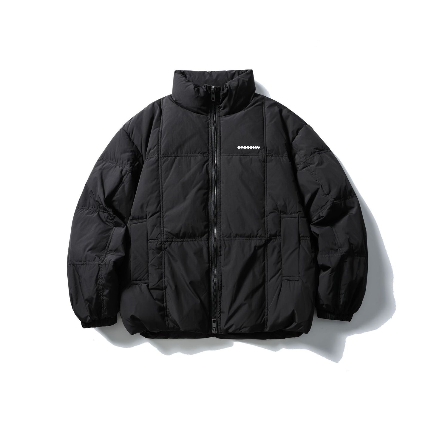 Stand Collar Unisex Thickened Down Jacket