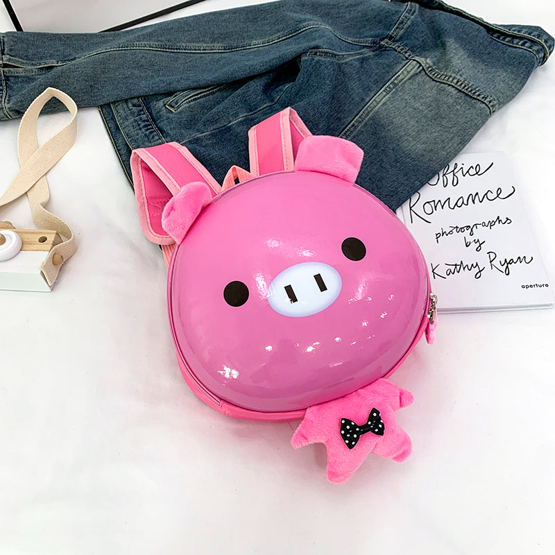 Children's Backpack Kindergarten Boys And Girls Baby Hard Shell Cute Cartoon Animals