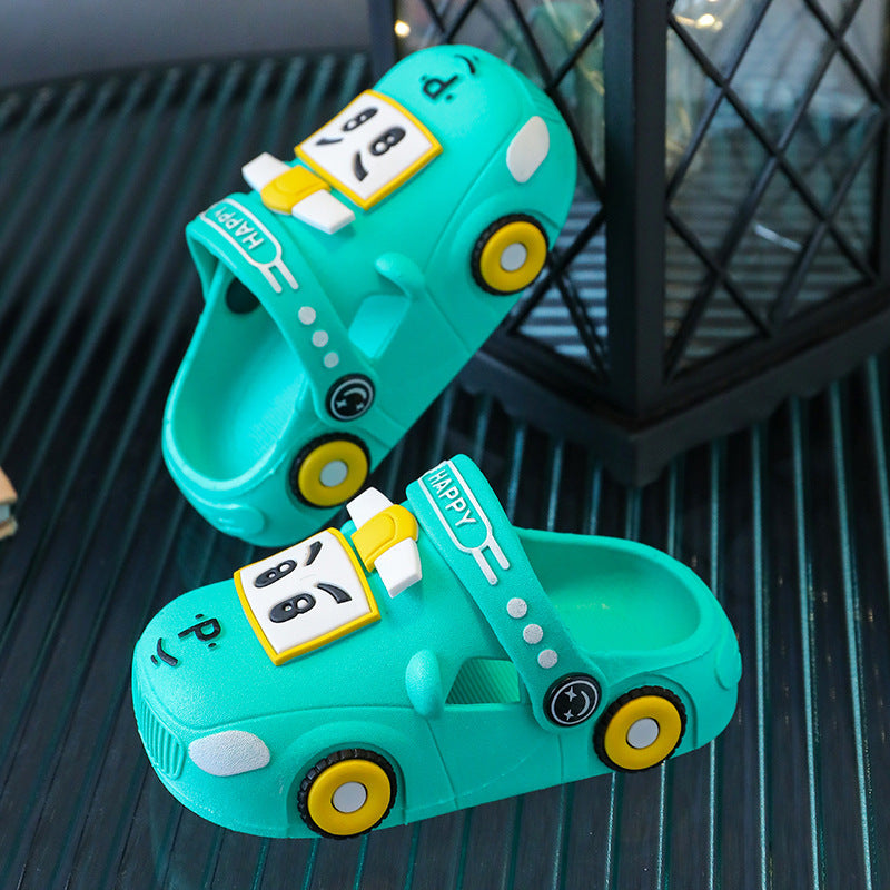 Children's Slippers Baby Car Soft Bottom