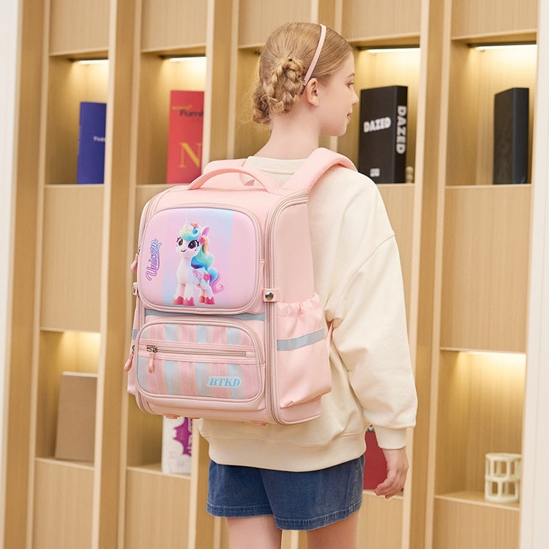 Astronaut Bag Schoolbag Burden Reduction Boys And Girls Large Capacity