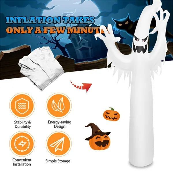 12 Feet Halloween Inflatable Decoration With Built