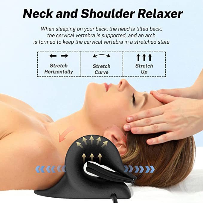 Cervical Massage Traction Pillow Extensor Instrument