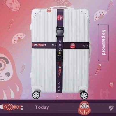 Password Lock Safety Belt Suitcase Band Trolley Case Packing Belt