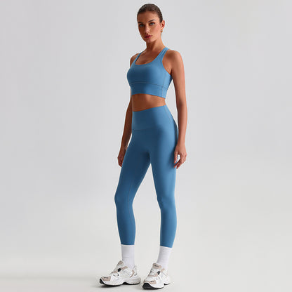 Yoga Clothes Suit Naked Women Feeling Beautiful Back