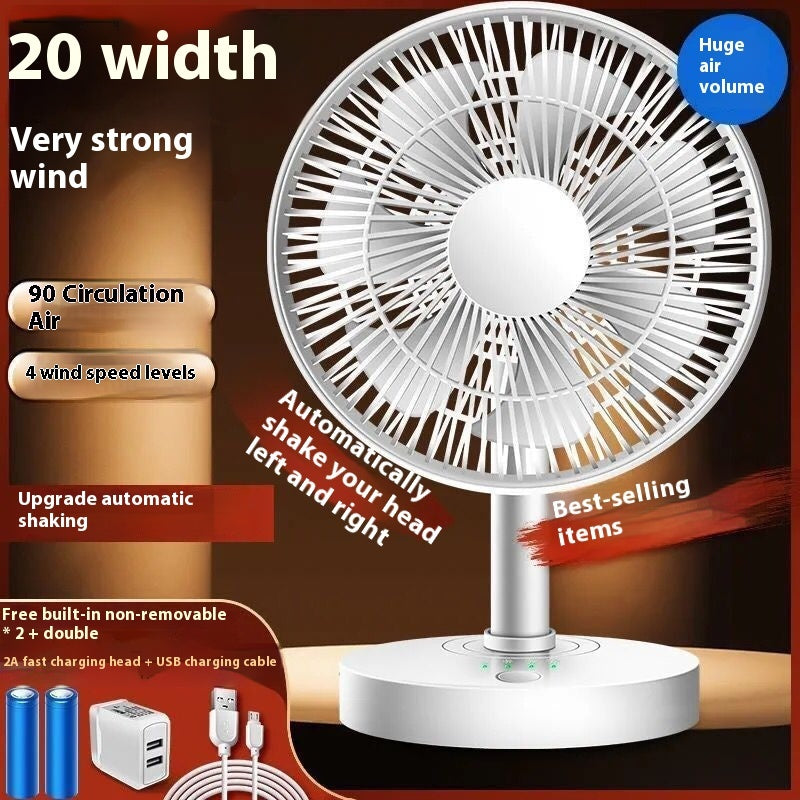 Silent Wind USB Office And Dormitory Mini Clip Fan Desktop Floor