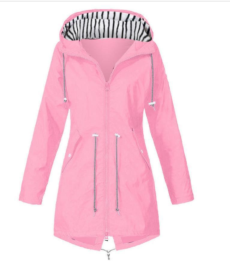 Autumn And Winter Women's Zipper Jacket Three-in-one Outdoor Hooded Mountaineering Jacket