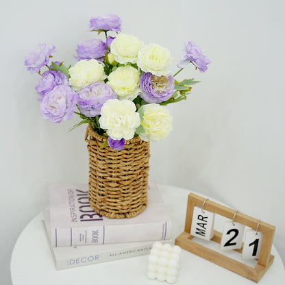 Artificial Flower Dew Lotus Decoration Home Decoration