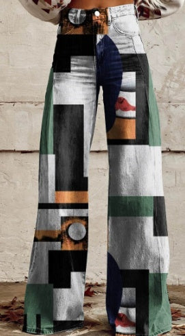 Women's Casual Pants Thin Imitation Jeans