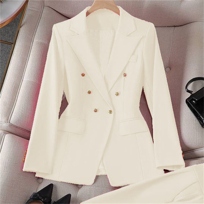 Retro Coat Slim Fit Casual Suit Top