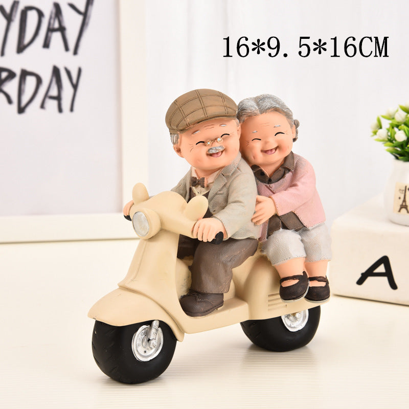 Home living room character decoration resin decoration