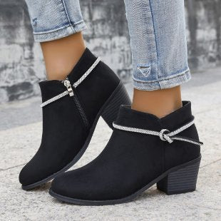 Low-cut Fashion Personalized Martin Boots For Women