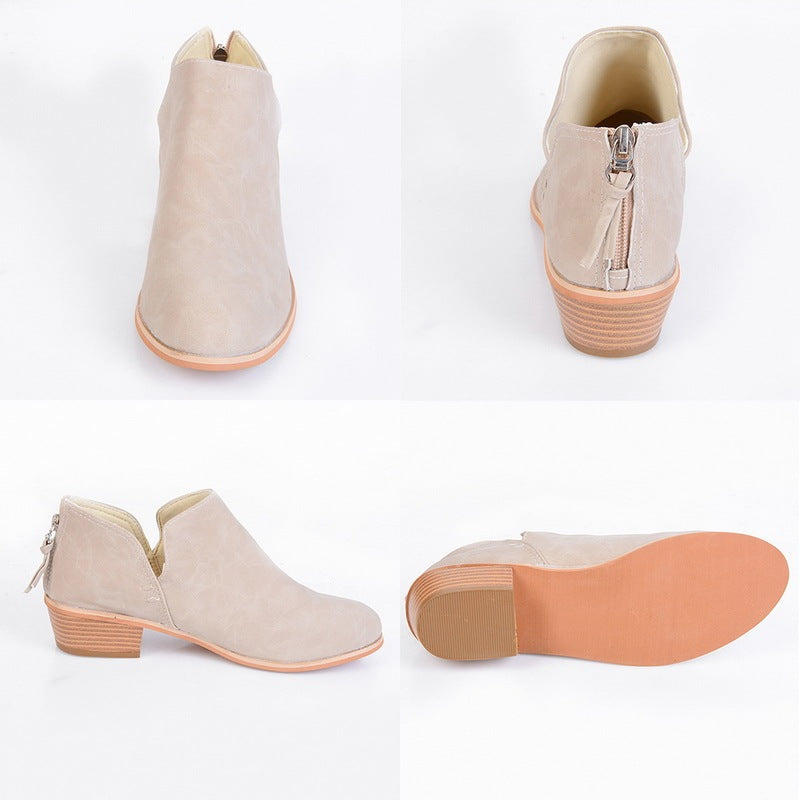 Chic vintage ankle boots for women