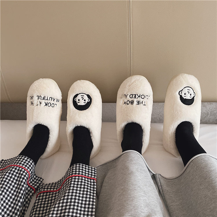 Home cotton slippers