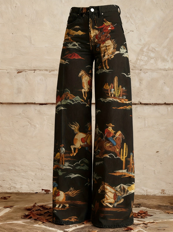 Women's Casual Pants Thin Imitation Jeans