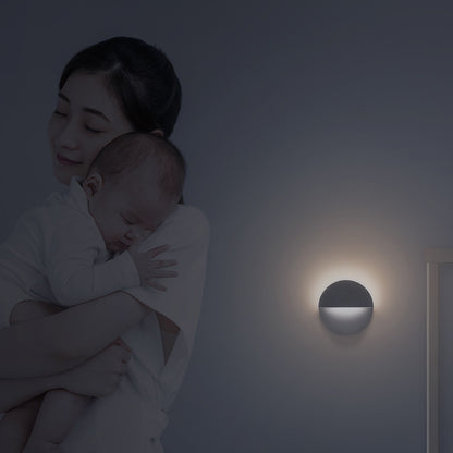 Bluetooth night light smart sensor bedside lamp mini corridor bathroom bedroom lamp