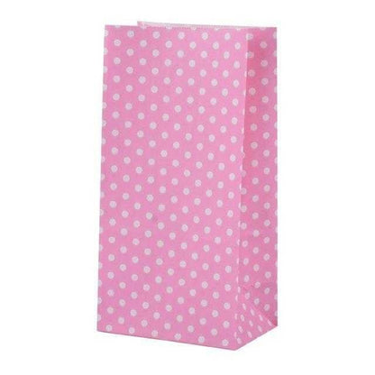 Mini Paper Bag Stand Up Colorful Polka Dot Bags