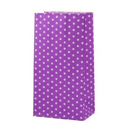 Mini Paper Bag Stand Up Colorful Polka Dot Bags