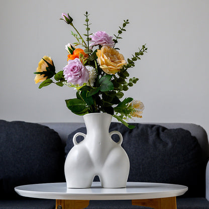 Dehua Ceramic Vase Home Decoration Decoration Hotel Crafts