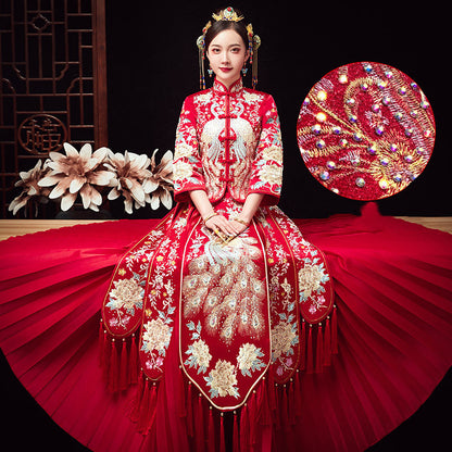 Men's And Women's Suits Embroidered Kimono Chinese Wedding Couples