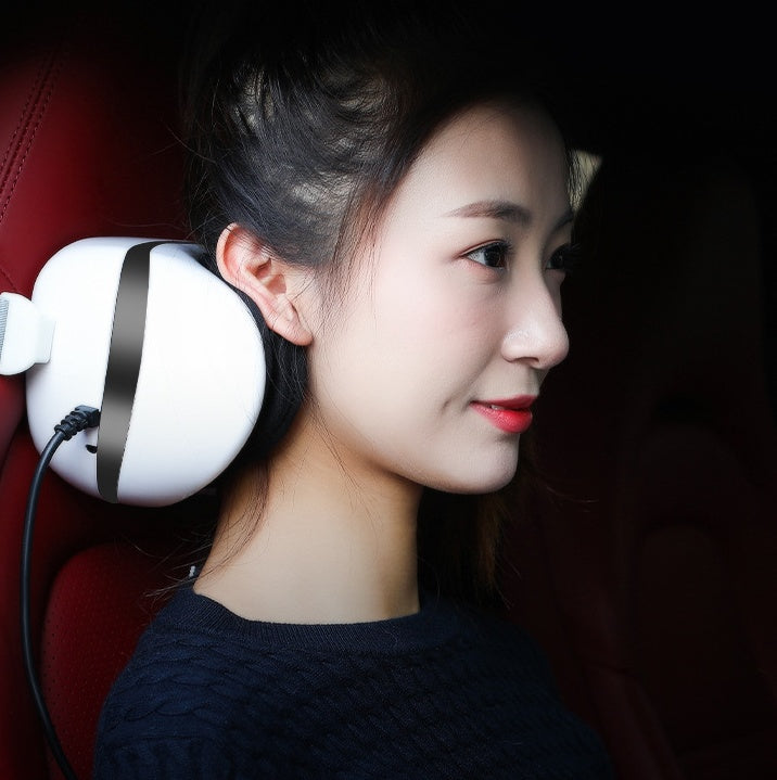 Car U-Shaped Massage Pillow Heating Cervical Spine Massage Pillow