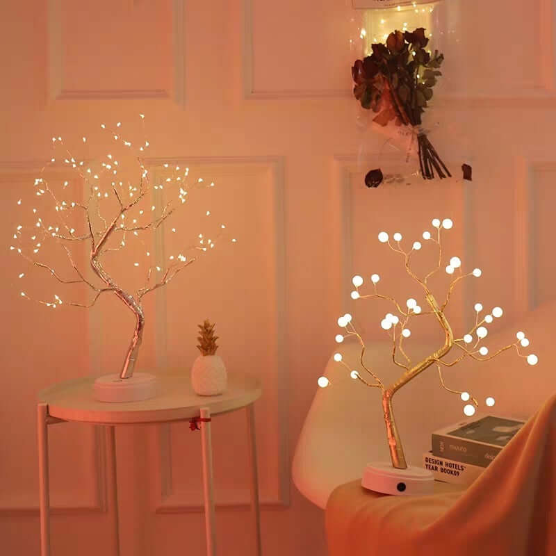 LED copper wire string lights for bedroom decor