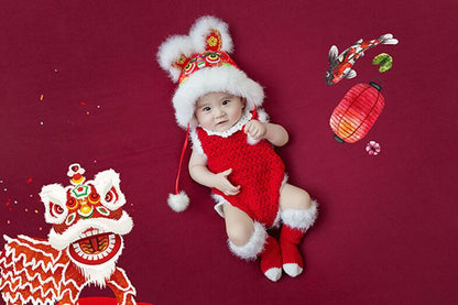 Children's Photography Costumes Full Moon Hundred Days Baby Photo Costumes
