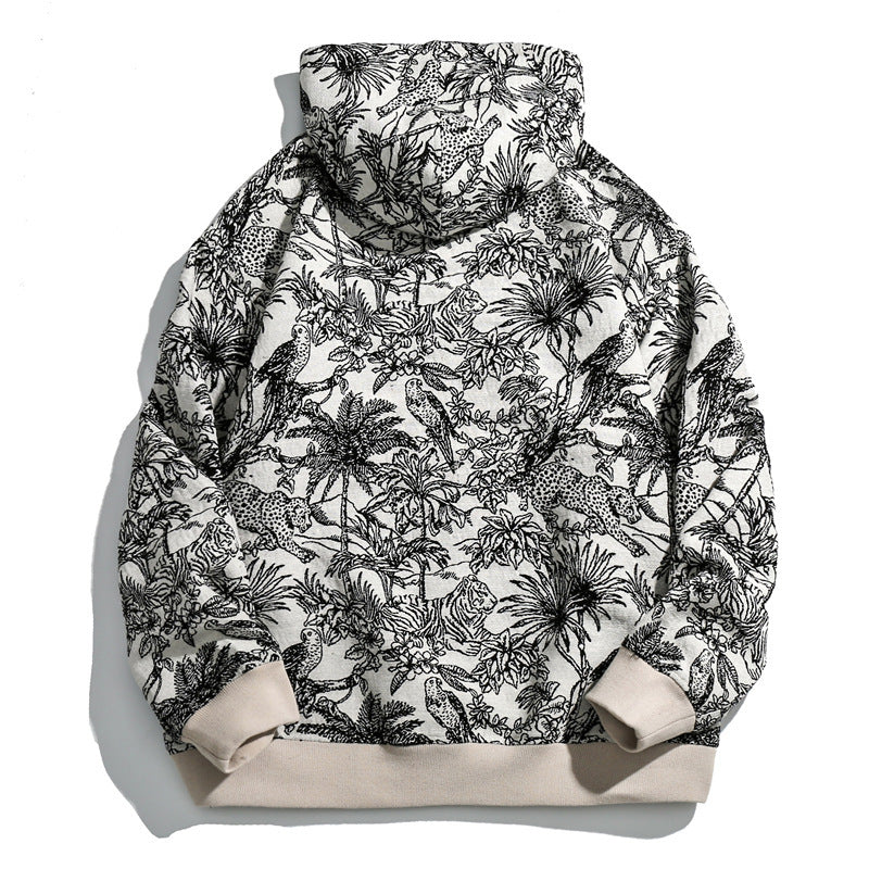 Unisex Hooded Jacket Men's And Women's Casual Lazy Wind Jacket