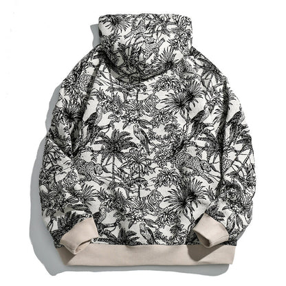 Unisex Hooded Jacket Men's And Women's Casual Lazy Wind Jacket