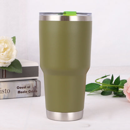 Car stainless steel vacuum flask
