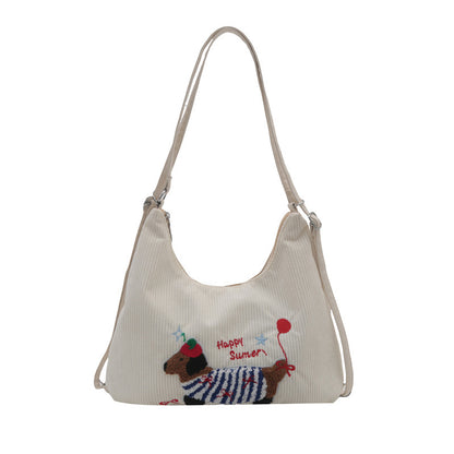 Retro Large Capacity Women's Tote Bag Fashion Casual Fashion Shoulder Handbag