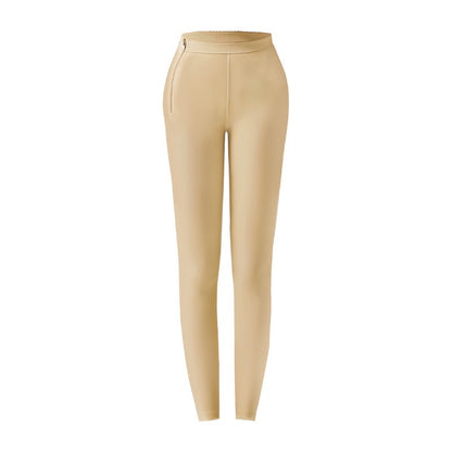 Zipper Shaping Postpartum Waist Trimming Leg Shaping Hip Lifting Belly Contracting Pants