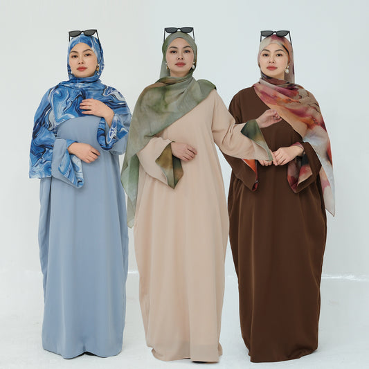 Turkey Dubai Beautiful Loose Casual Dress
