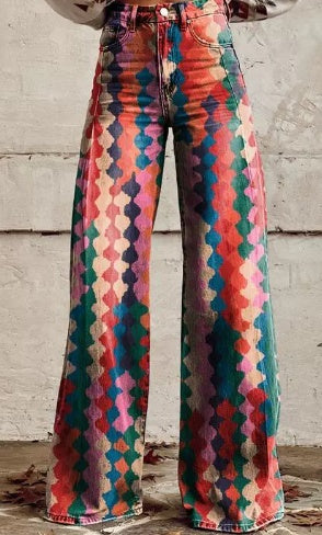 Women's Casual Pants Thin Imitation Jeans