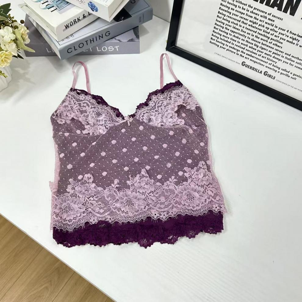 Sweet Dream Polka Dot Lace Small Sling