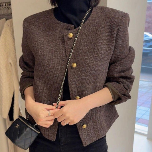 Wool Women's Short Coat Autumn And Winter