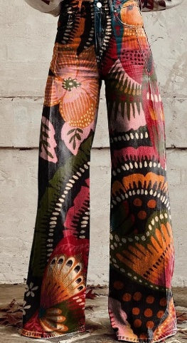 Women's Casual Pants Thin Imitation Jeans