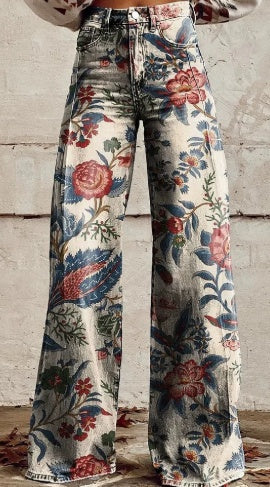 Women's Casual Pants Thin Imitation Jeans